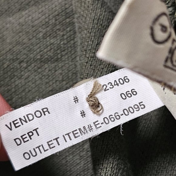 Vintage Eddie Bauer Green Striped Cotton Short Sleeve Polo L - Picture 8 of 9